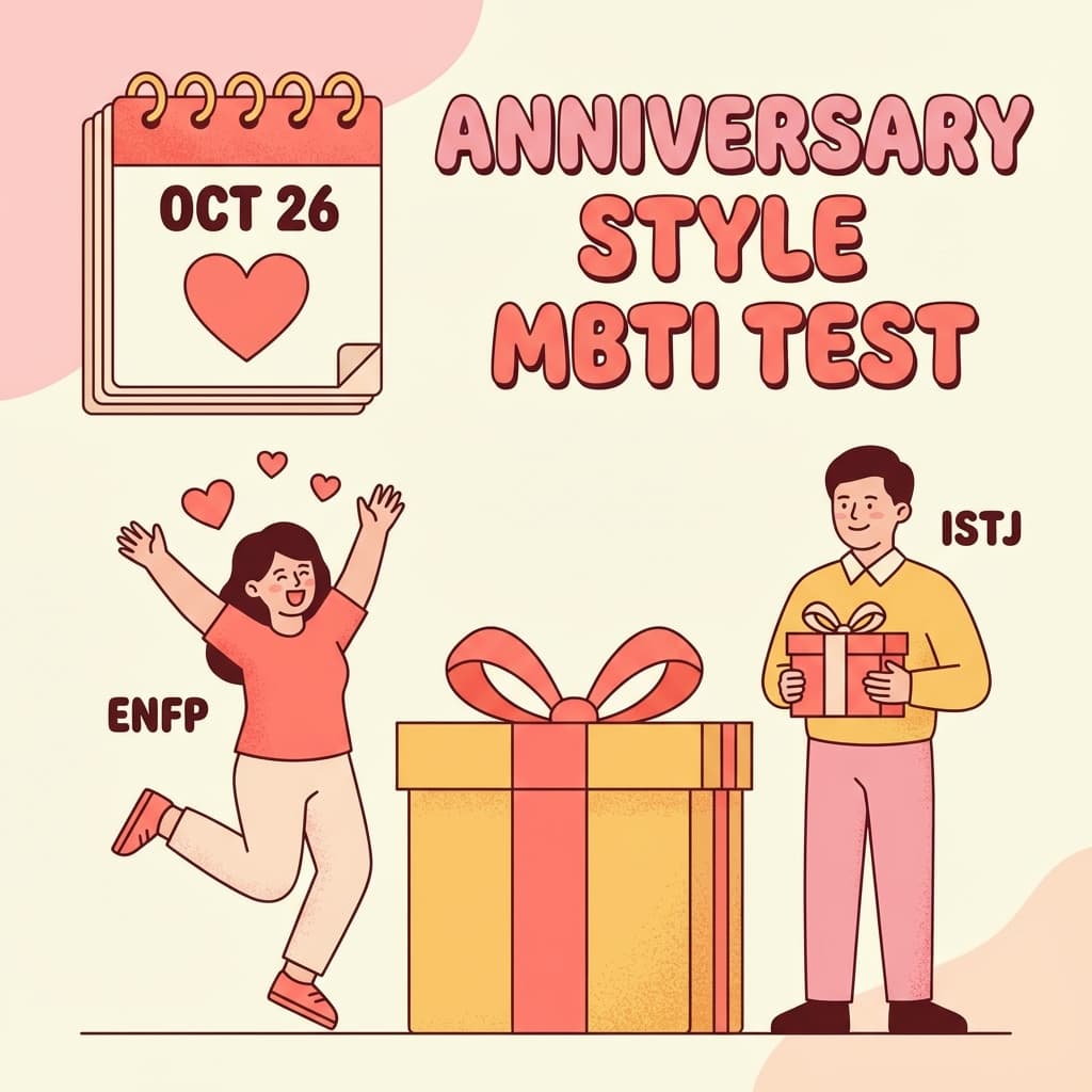 기념일 스타일 MBTI