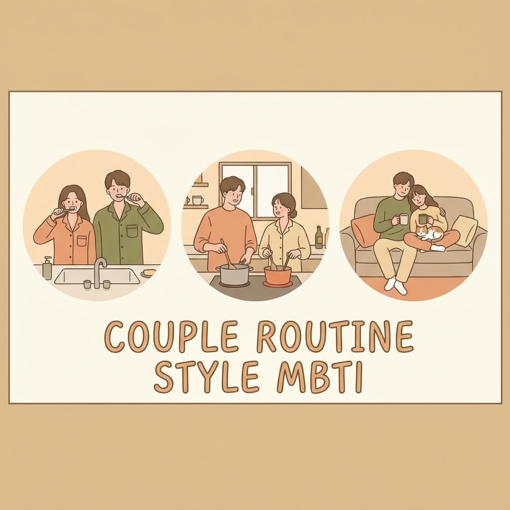 연인과의 생활 루틴 MBTI