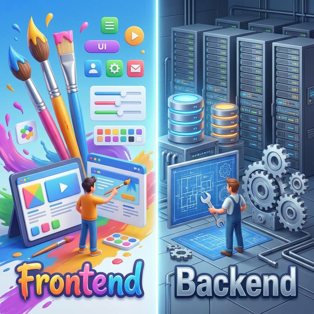 프론트 vs 백엔드 성향 MBTI 가이드 - 개발자 필독