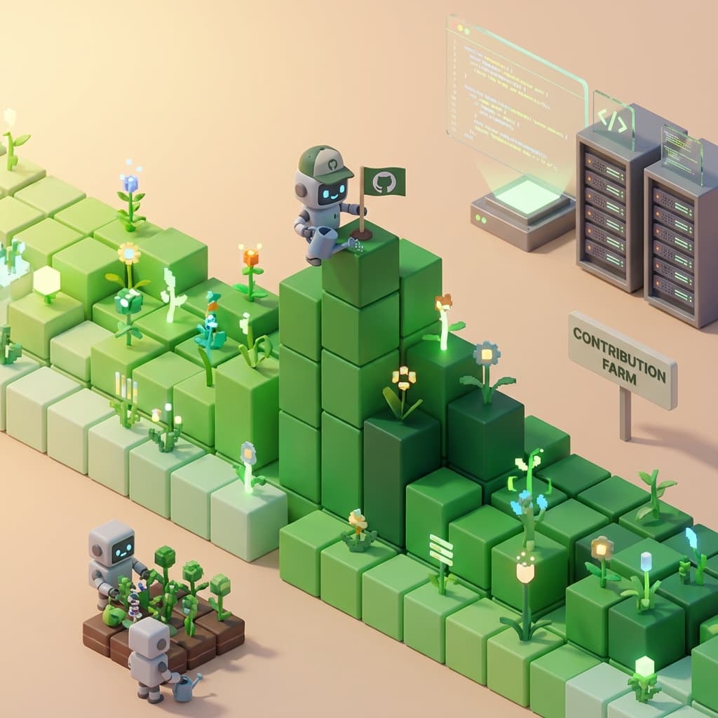 깃허브 커밋 스타일 MBTI 가이드 - 잔디 농부부터 핵폭격까지