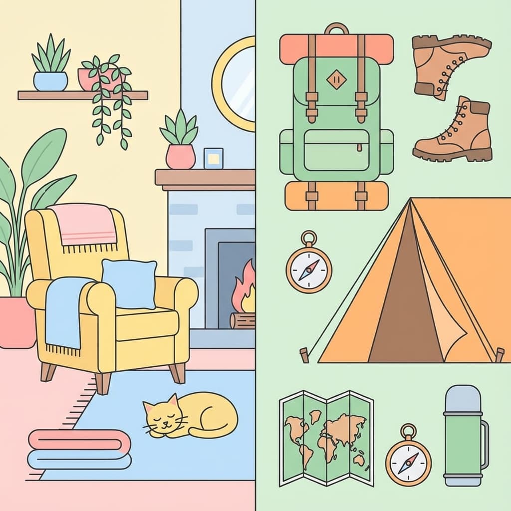 집돌이 vs 밖돌이 MBTI